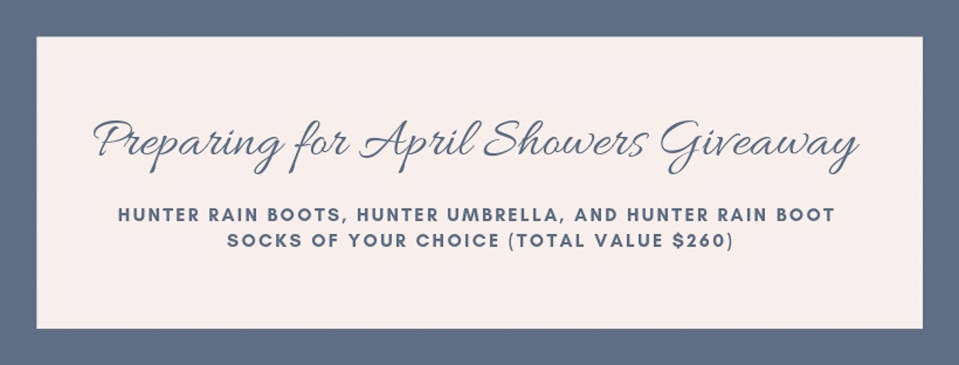 Louella Reese-April Showers Rafflecopter Giveaway