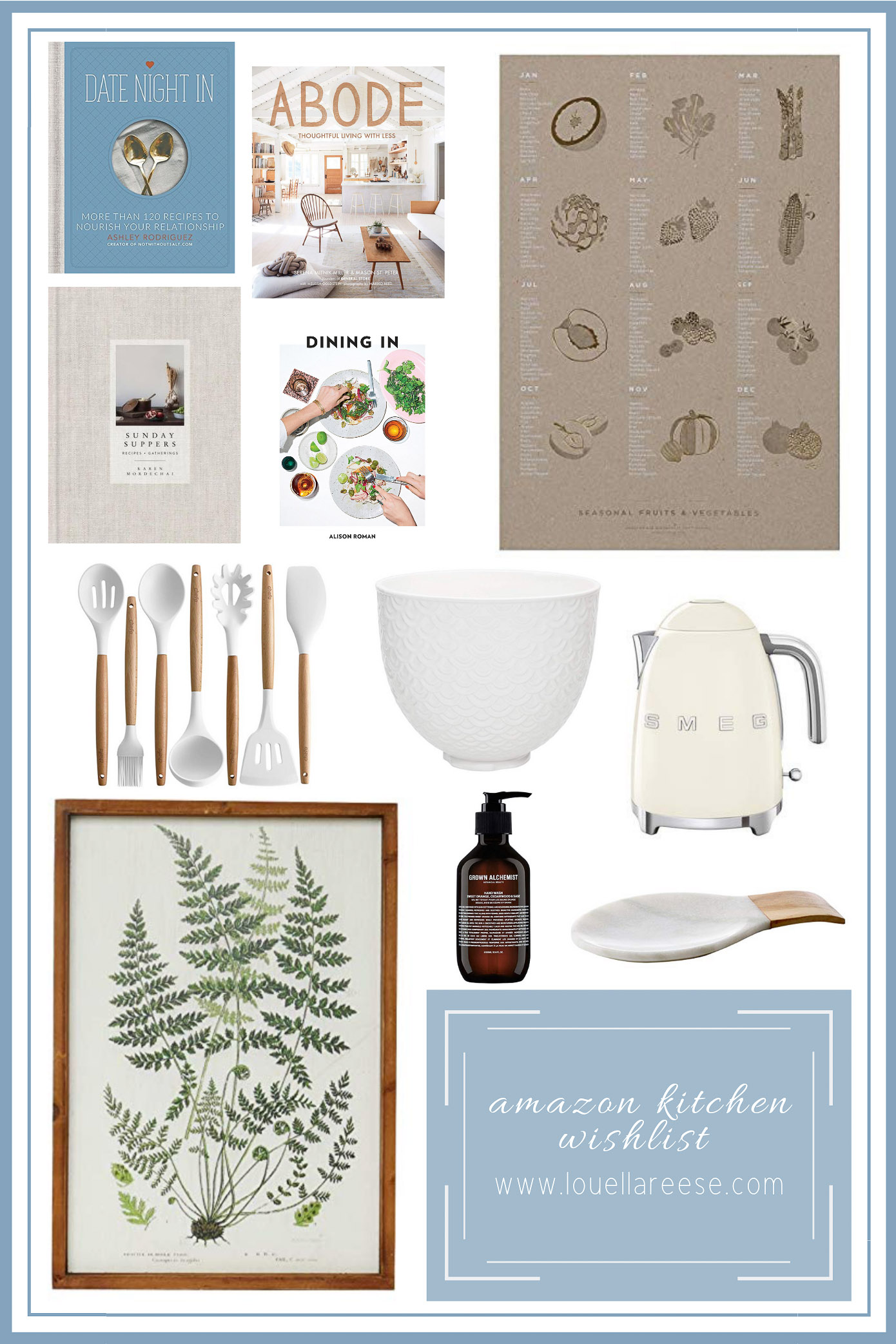 Amazon Kitchen Wish List | Amazon Kitchen Decor Finds | Louella Reese