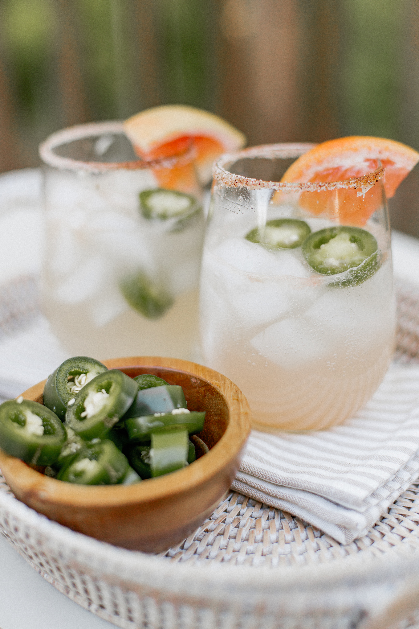 Spicy Grapefruit Margarita Recipe | Louella Reese