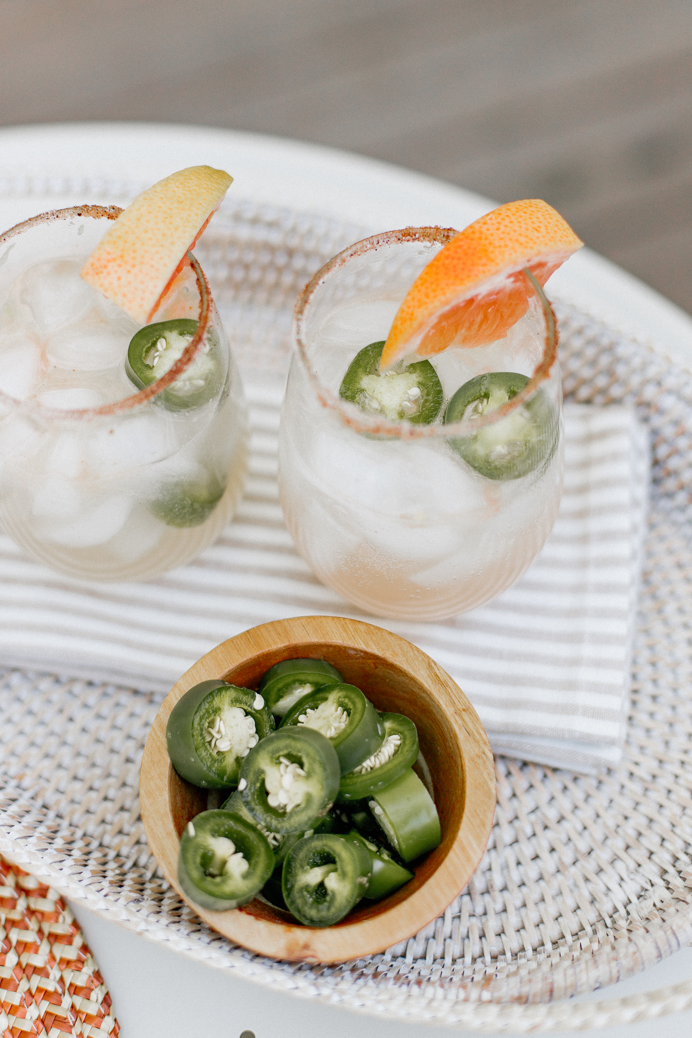 Spicy Grapefruit Margarita Recipe | Louella Reese