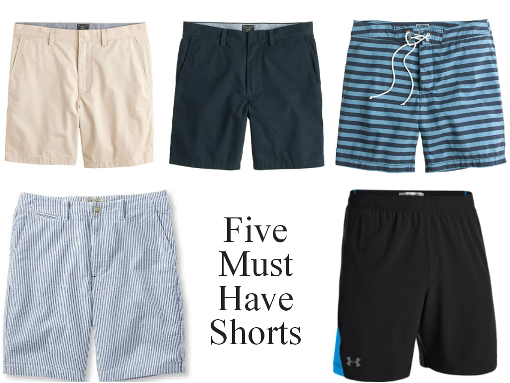 Five Must Have Shorts for Men | Mens Shorts featured on Louella Reese Life & Style Blog