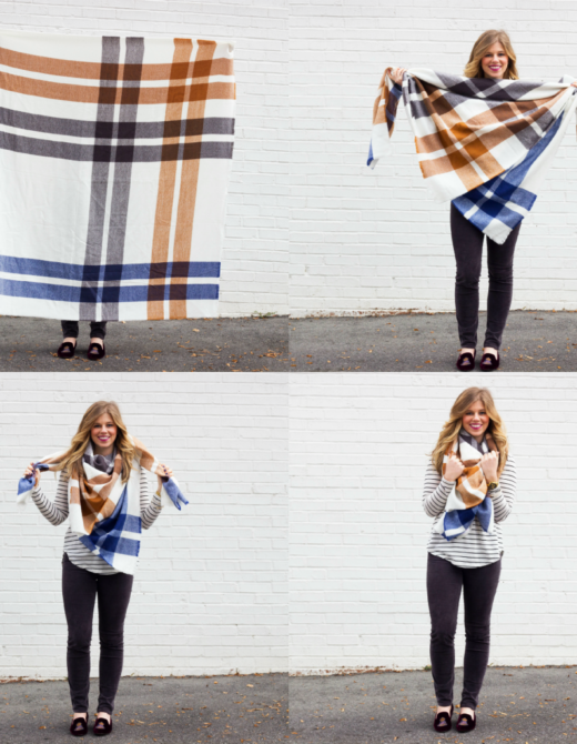 Blanket Scarf, Scarf Tutorial, Asos Scarf, Kut From The Kloth Cords, Fall Style