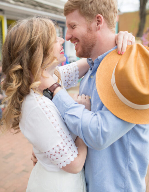 Engagement Photos, Save The Dates, Minted Wedding, Southern Engagement Photos, Summer Engagement Photos, North Carolina Real Wedding, The Knot, Style Me Pretty