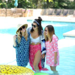Pool Party, Girls Pool Party, Gals Pool Party, Summer Party Idea, All For Color Pool Wear, Swoozies Pool Float