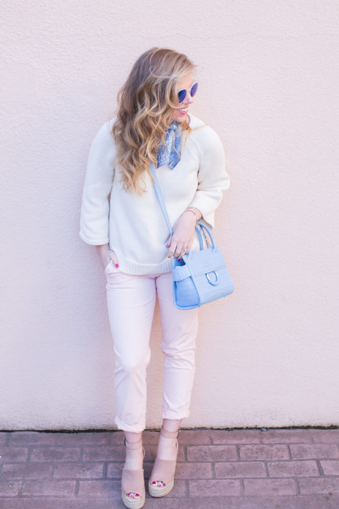 Pink Chinos, How to Style Pink Chinos, Spring Style