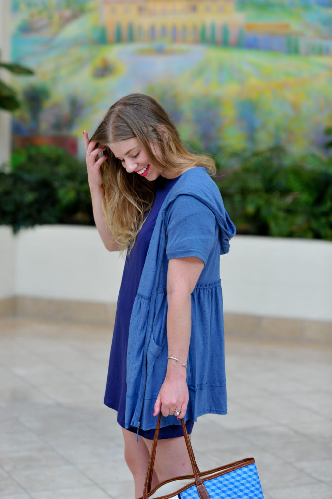 Louella Reese Casual T-Shirt Dress // Casual Summer Style