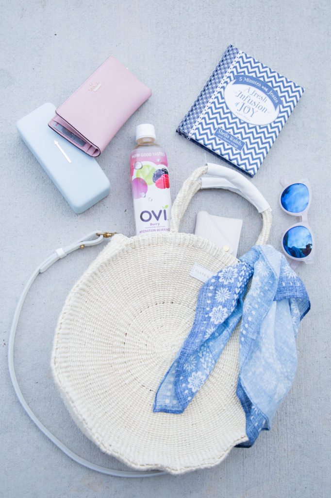 Louella Reese What's In My Summer Back // Ovi Hydration