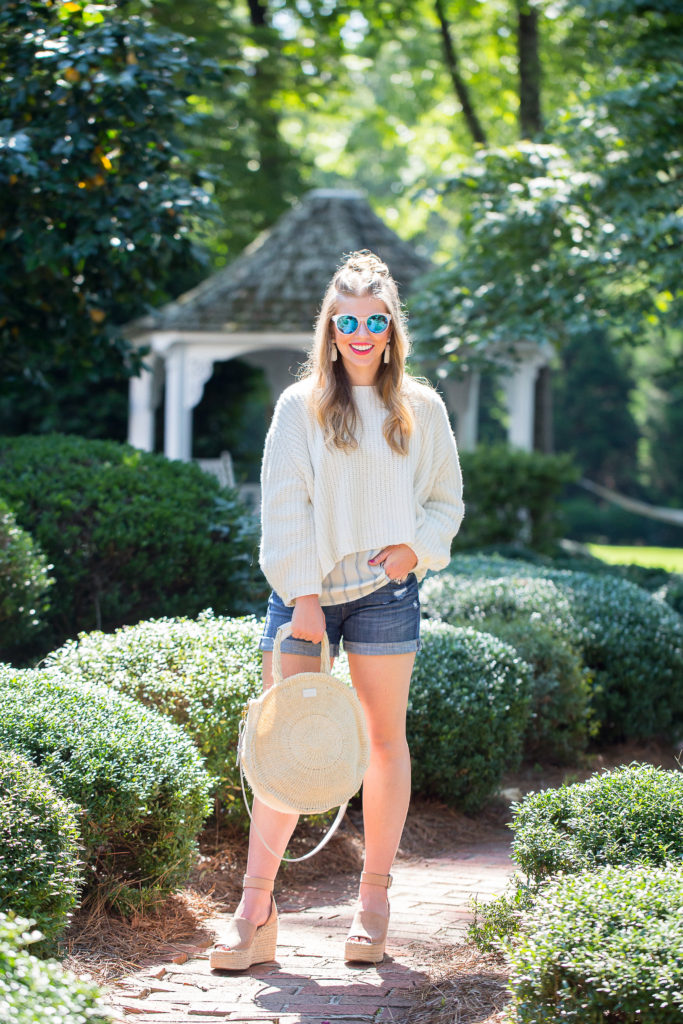 Cropped Summer Sweater | Louella Reese | Life & Style Blog