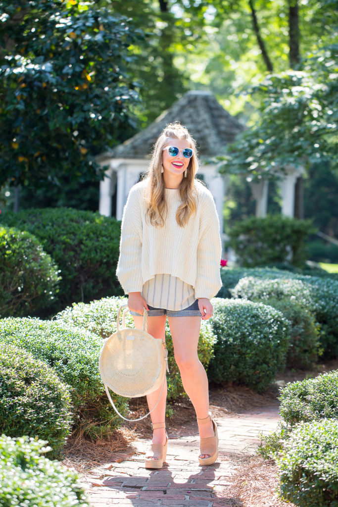 Cropped Summer Sweater | Louella Reese | Life & Style Blog