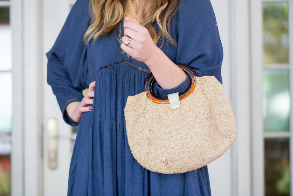Louella Reese Free People Navy Swing Dress // What to Wear to a Summer Wedding