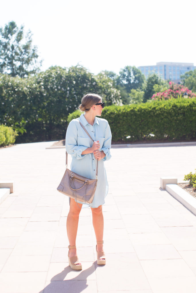Chambray Shirt Dress // AreaTrend // Louella Reese // Life & Style Blog