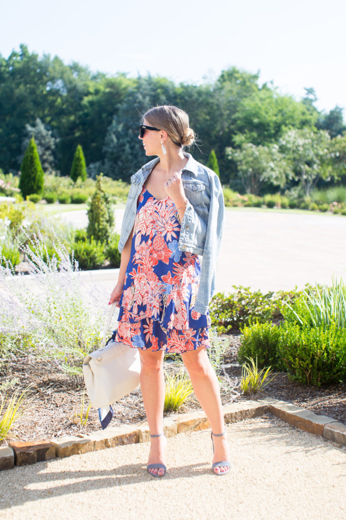 Tropical Print Dress // Vacation Style // Louella Reese // Life & Style Blog