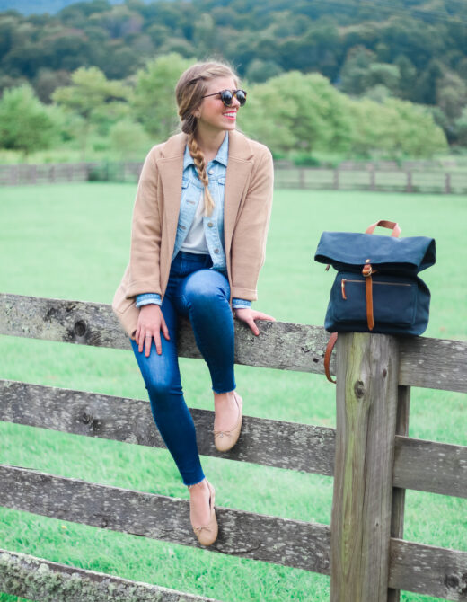 Denim on Denim | Fall Layering | Louella Reese Life & Style Blogger