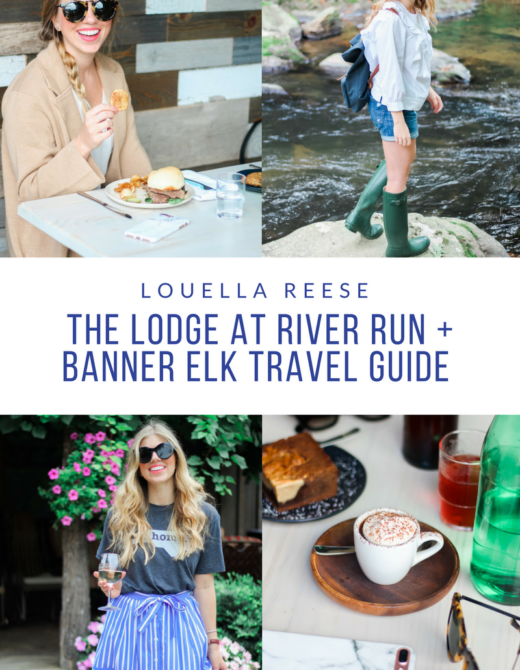 Banner Elk Travel Guide // Visit North Carolina // The Lodge at River Run // Louella Reese Life & Style Blog