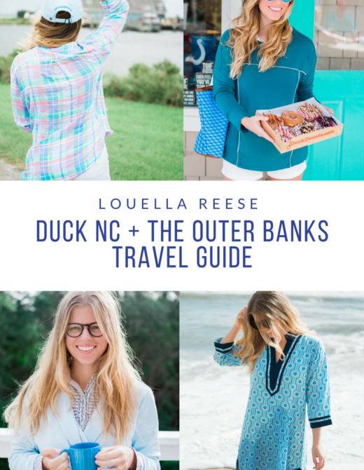 Outer Banks Travel Guide // Louella Reese Life & Style Blog