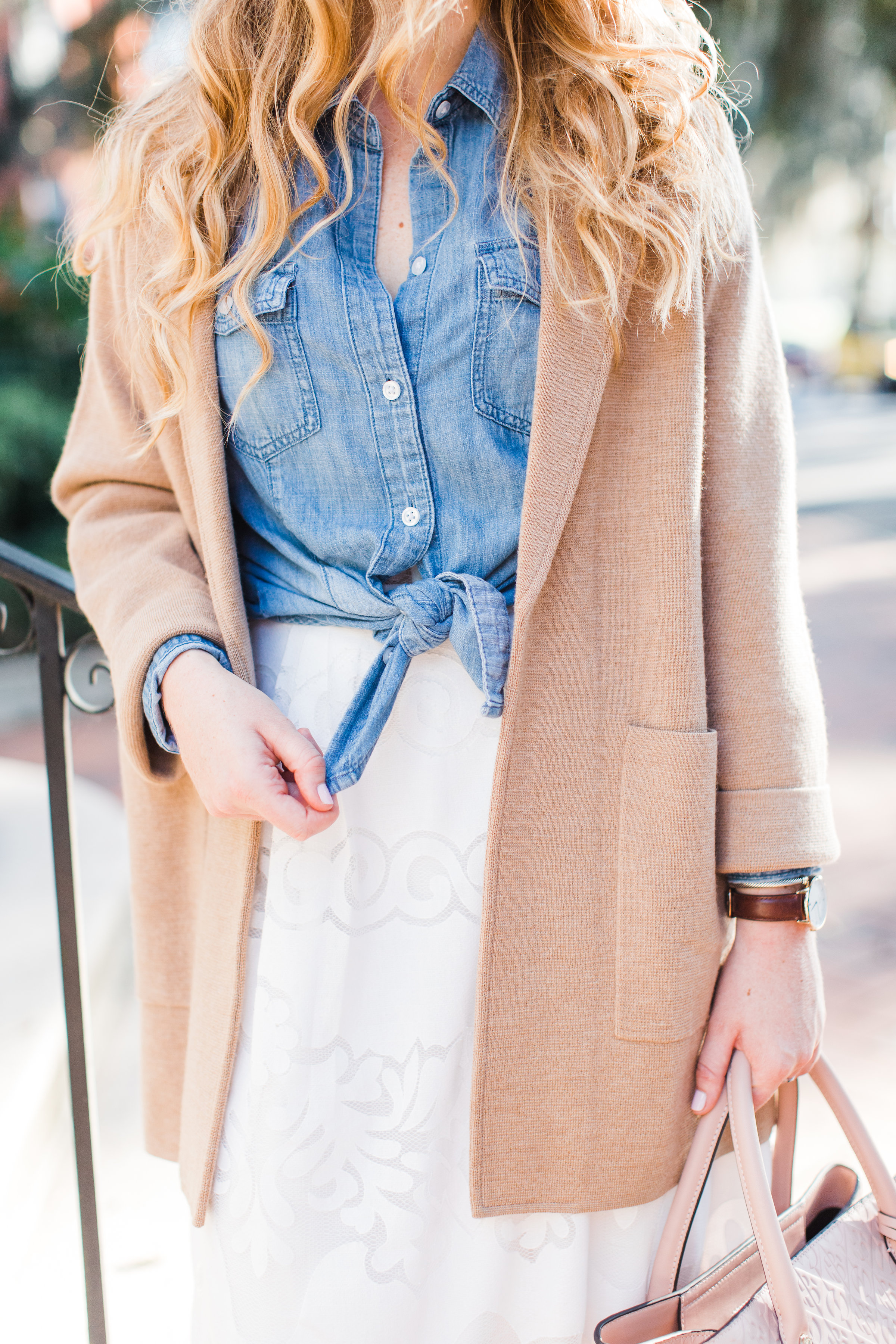 Fall Capsule Wardrobe | Midi Skirt for Fall | Louella Reese Life & Style Blog 