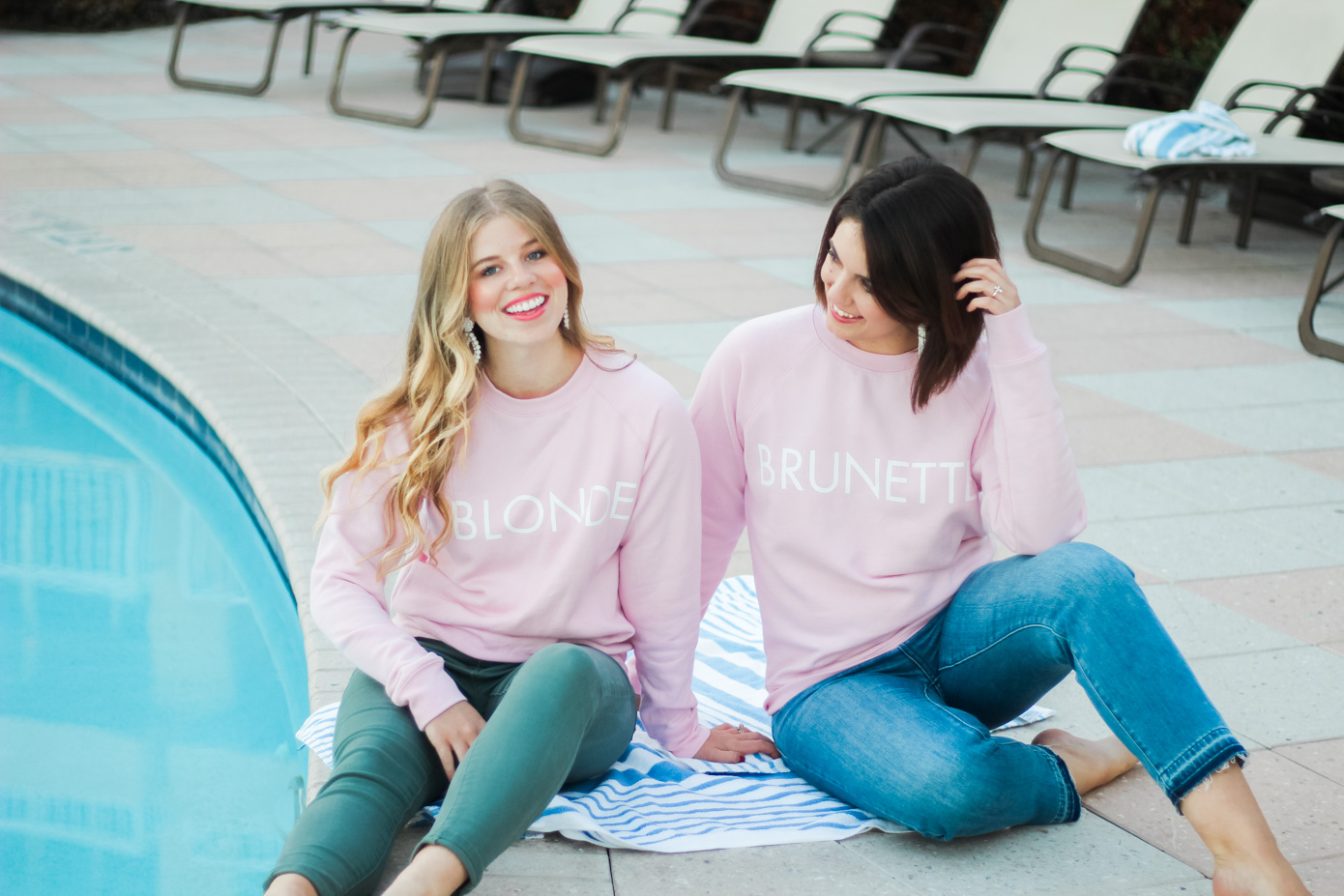 Blonde Sweatshirt | Graphic Sweatshirt | Christmas Gift for Your Bestie | Louella Reese Life & Style Blog