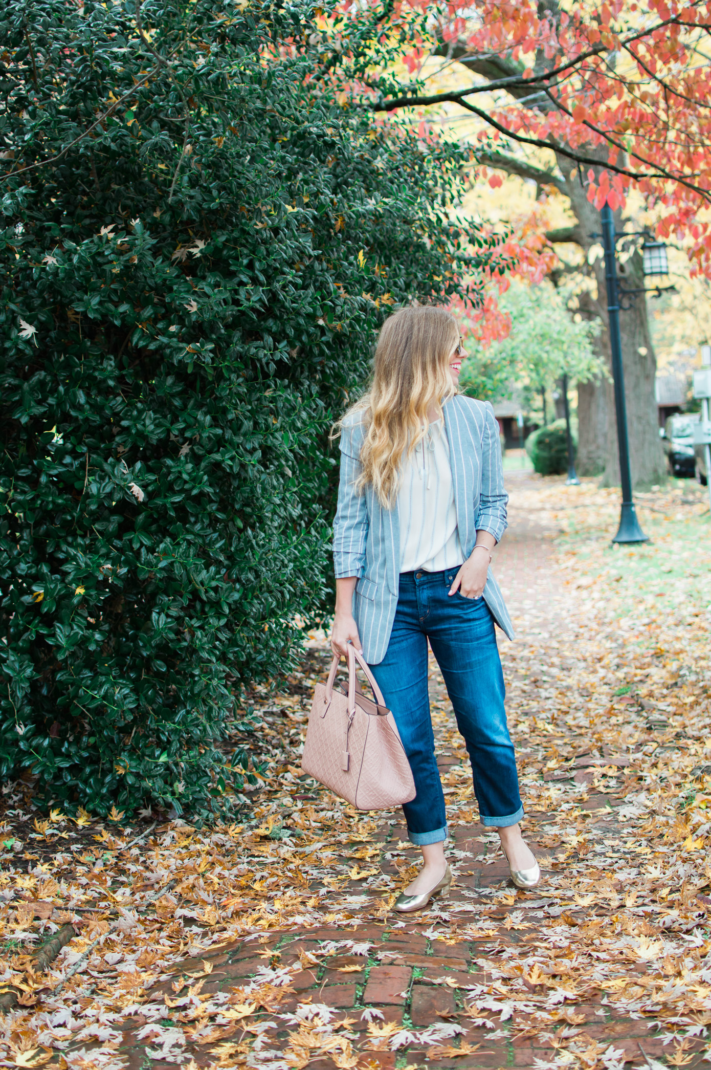 Fall Boyfriend Jeans | Two Ways to Style Boyfriend Jeans | Louella Reese Life & Style Blog