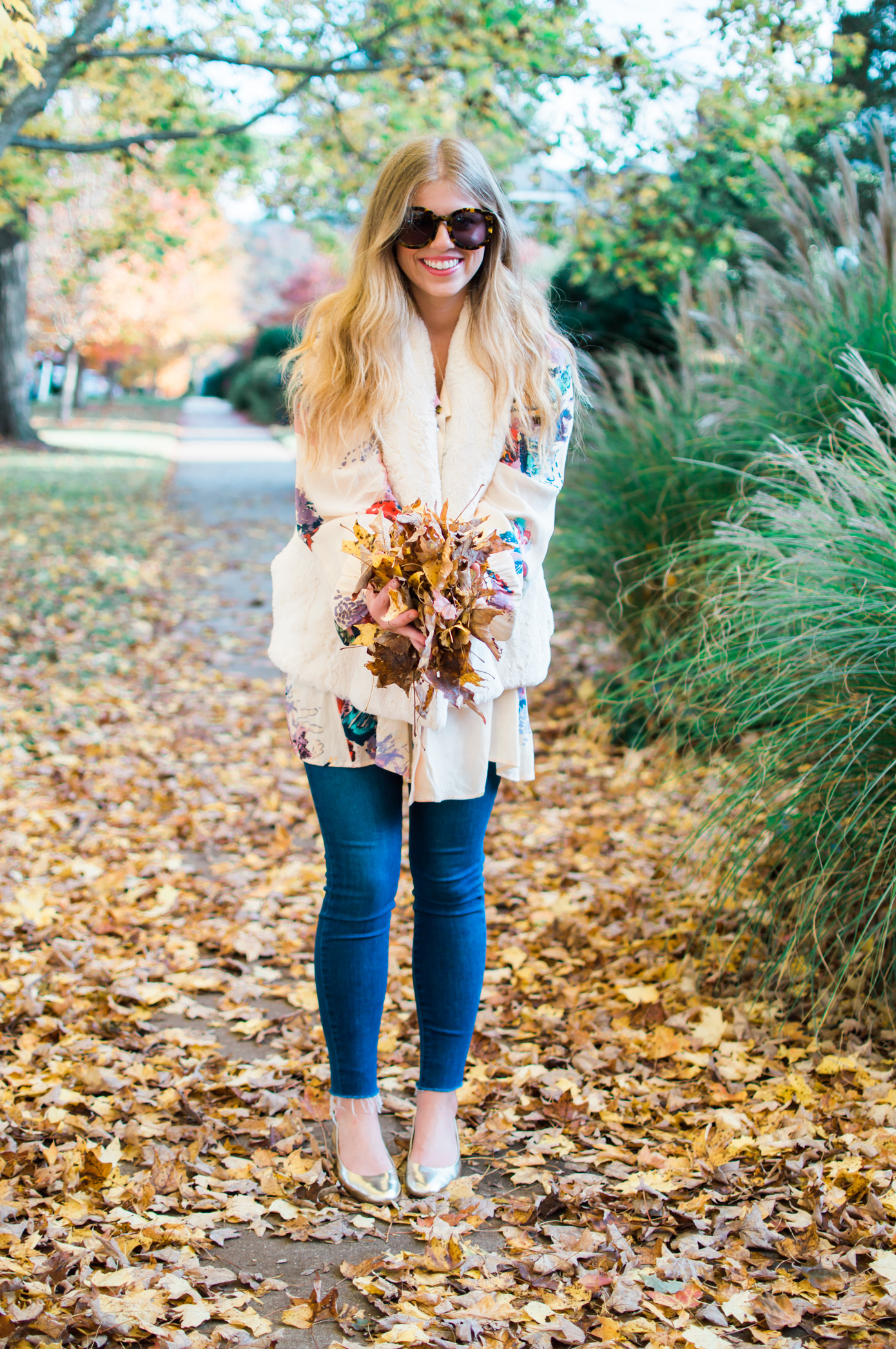 Thanksgiving Outfit Idea | Faux Fur Vest under $60 | Louella Reese Life & Style Blog 