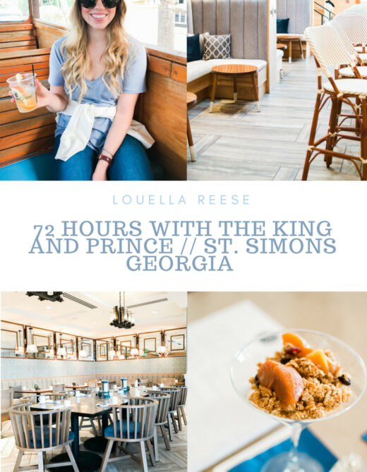 72 Hours with The King and Prince | St. Simons Georgia Travel Guide | Louella Reese Life & Style Blog