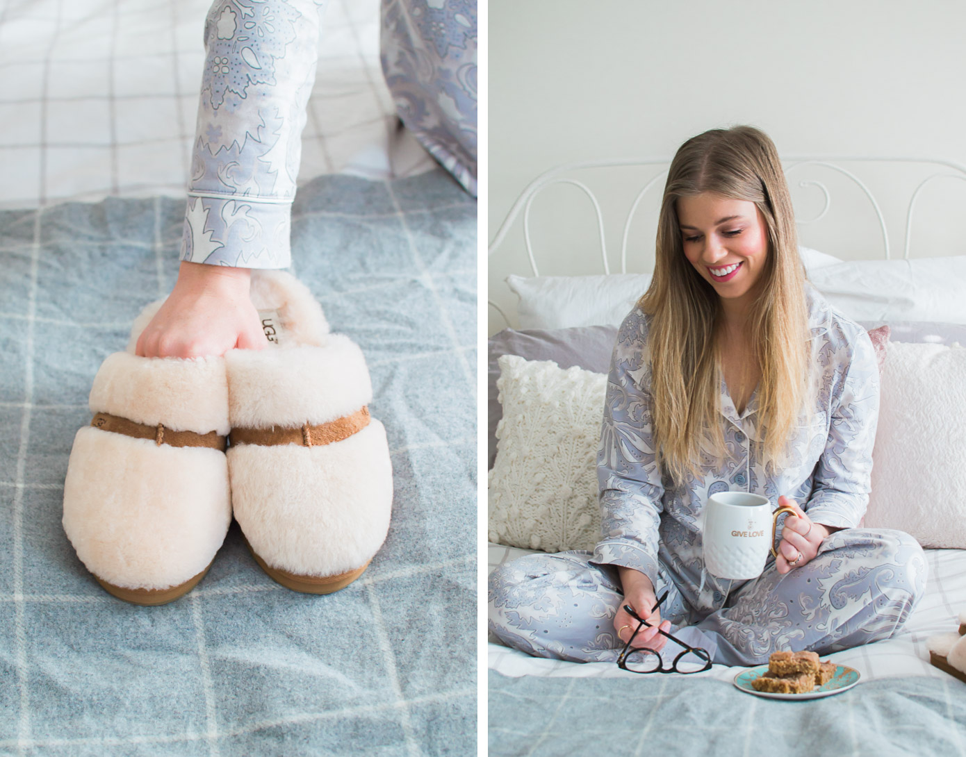 Comfy Pajama Sets | Winter Pajamas | Louella Reese Life & Style Blog