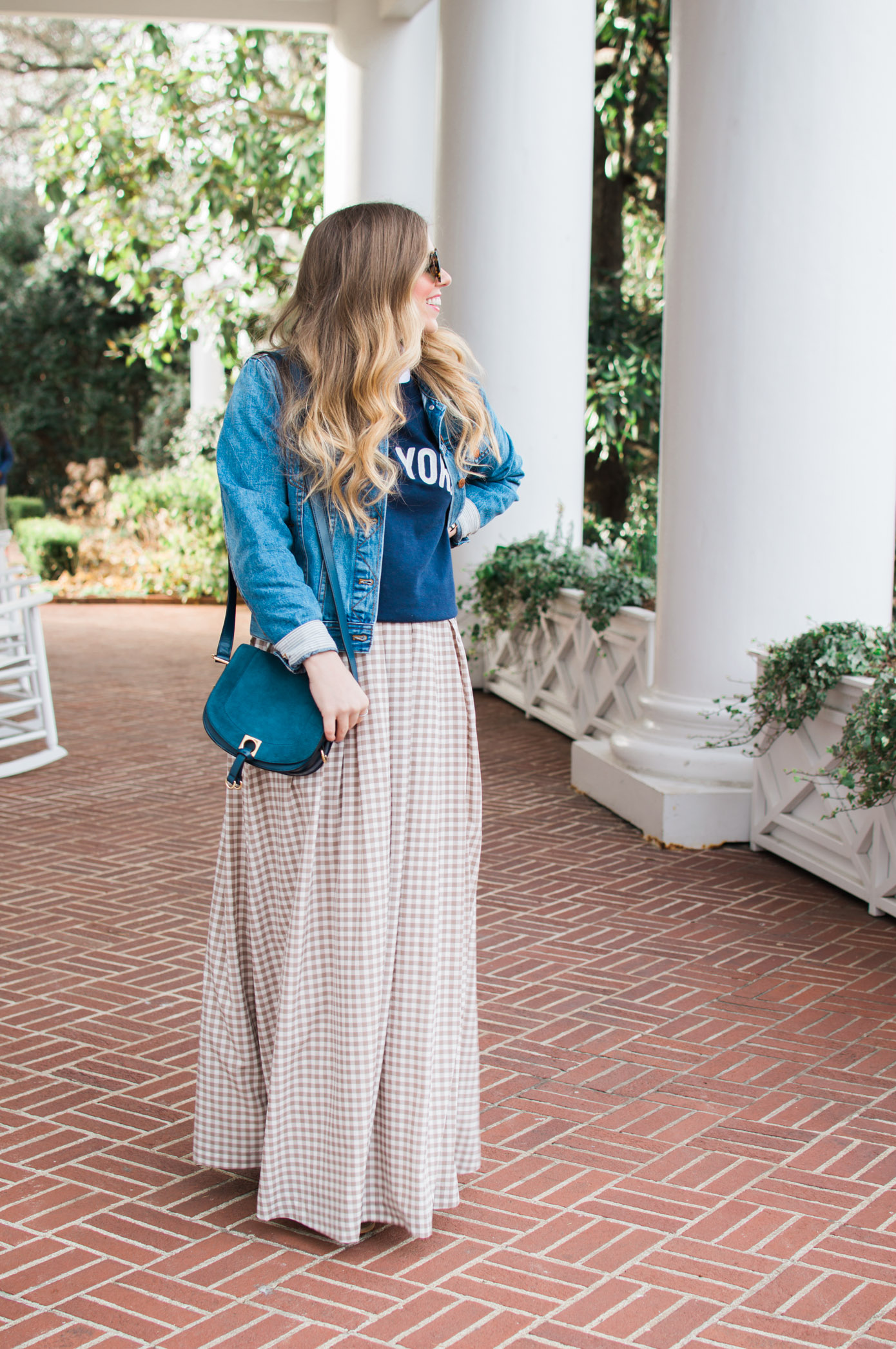 How to Style a Maxi Skirt for Winter | Casual Maxi Skirt | Louella Reese Life & Style Blog