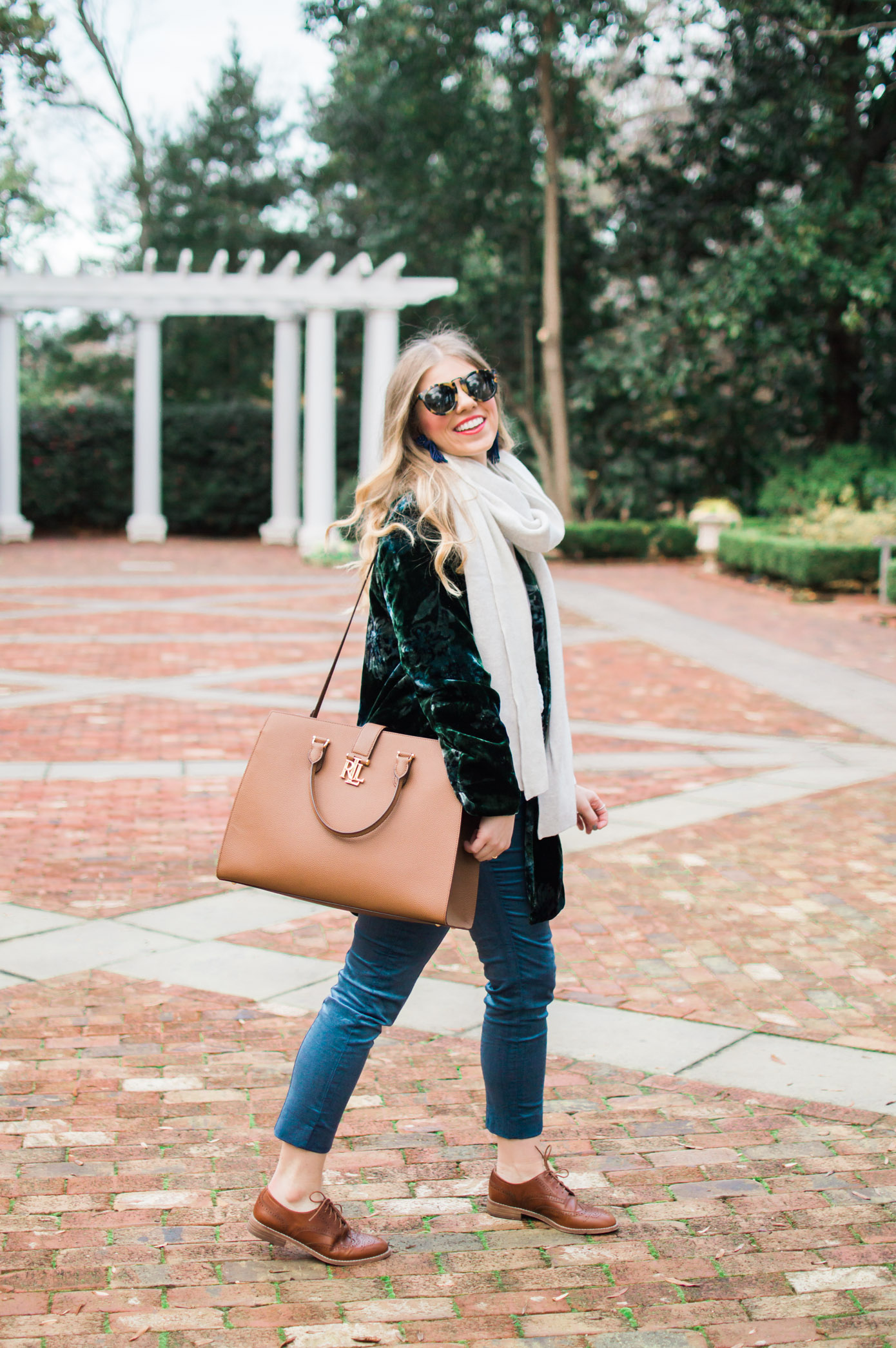 Winter Trends | Velvet Blazer | Louella Reese Life & Style Blog