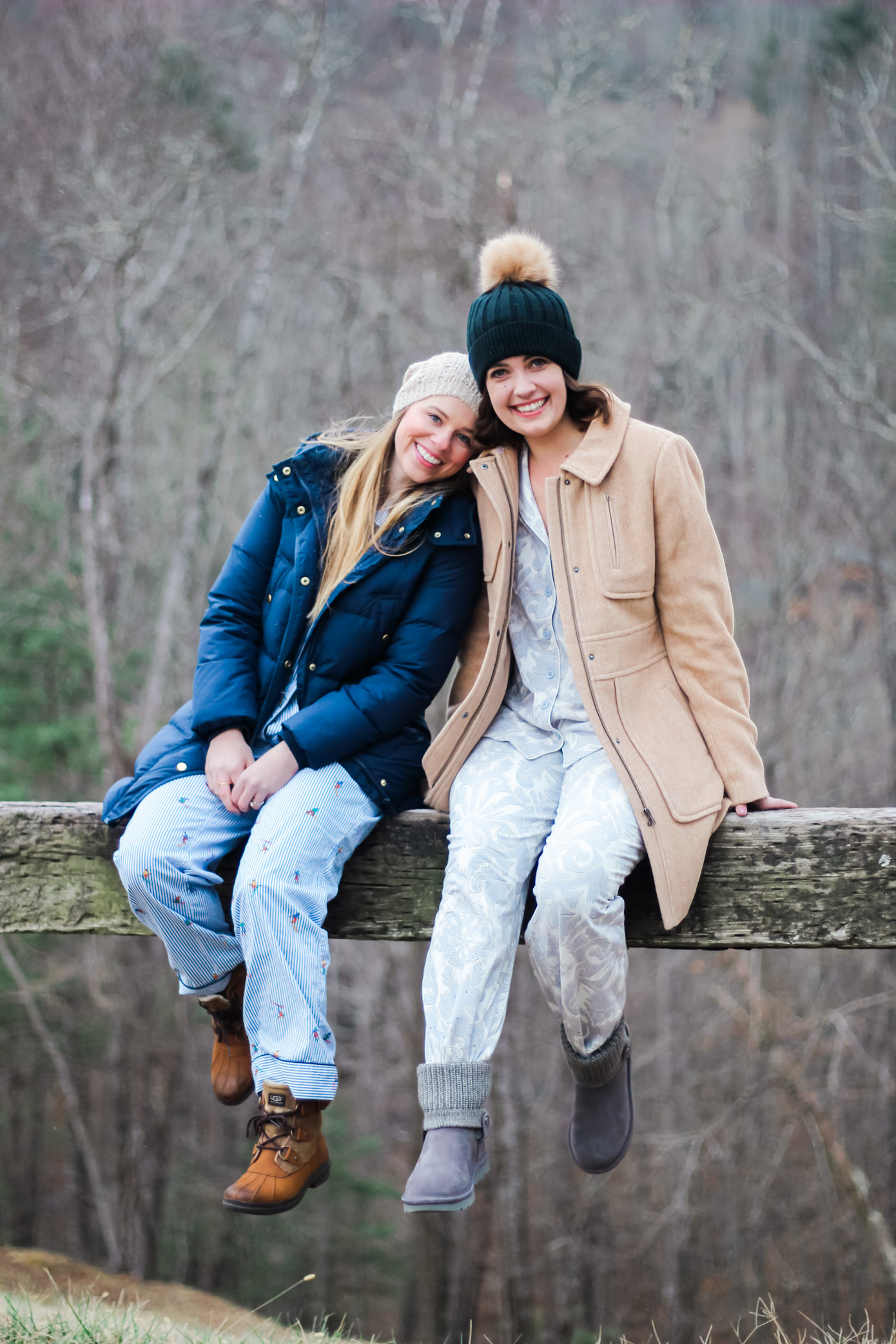 Mountain Weekend Essentials | Winter Pajama Sets | Louella Reese Life & Style Blog