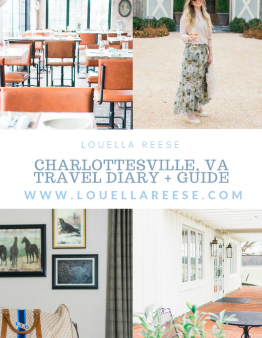 Charlottesville VA Travel Guide | Louella Reese Life & Style Blog