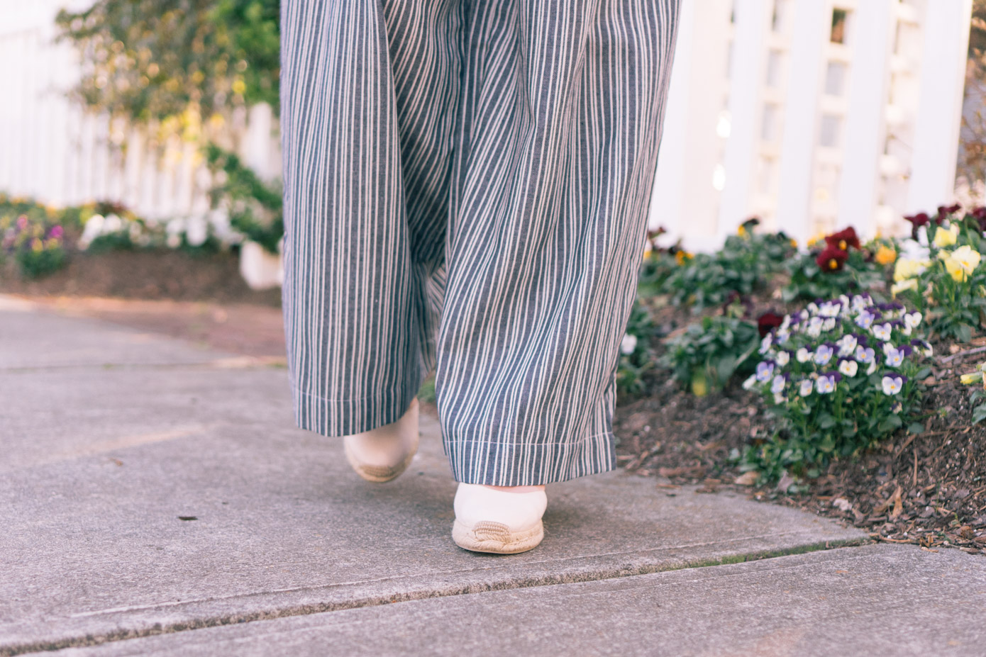 Stripe Wide Leg Pants | Spring Trends | Louella Reese Life & Style Blog