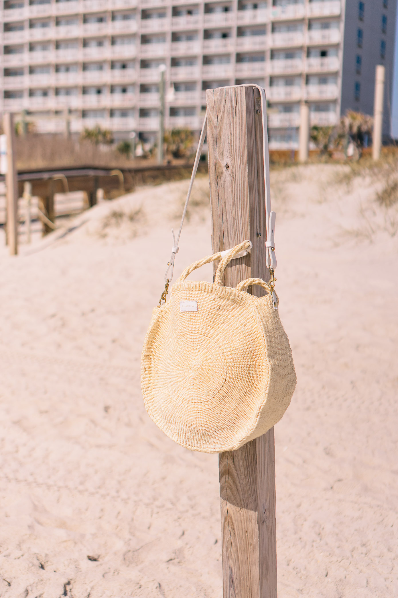 Clare V. Alice Tote | Straw Tote for Spring and Summer | Louella Reese Life & Style Blog