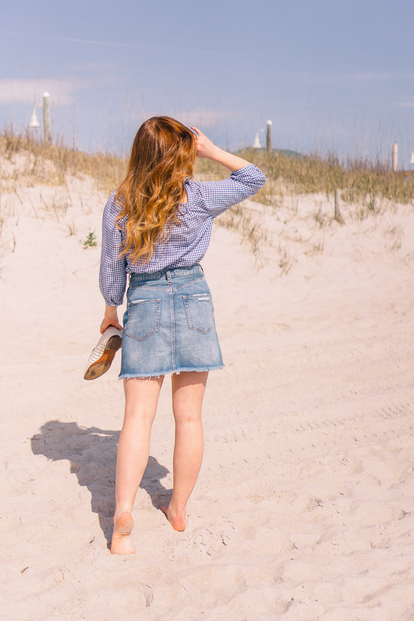 Denim Skirt under $60 | How to Style a Denim Skirt this Summer | Louella Reese Life & Style Blog