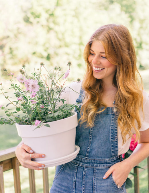 Update Your Outdoor Space with Potted Plants, Harvest Organics Soil | Louella Reese Life & Style Blog