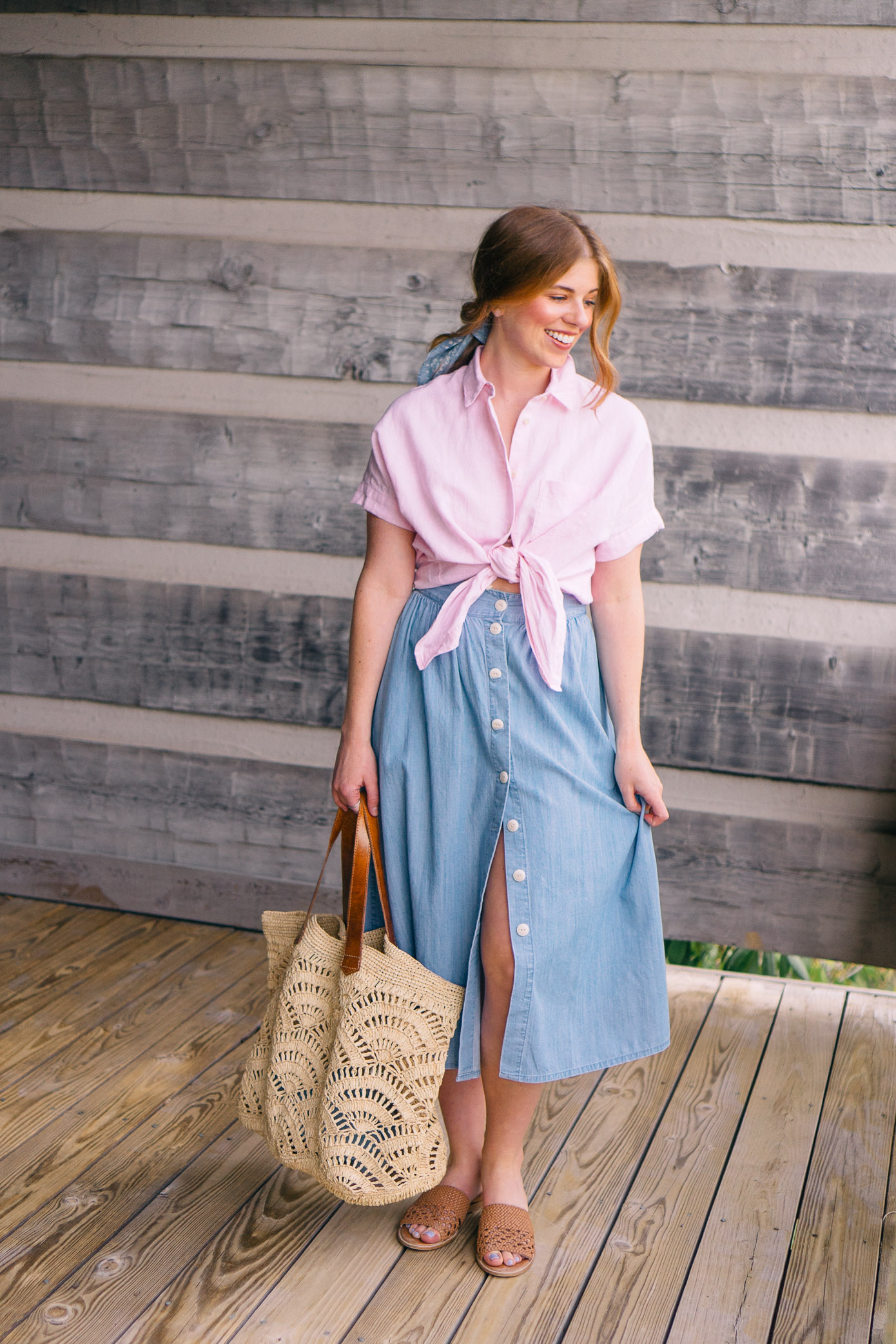 Three Skirts Styled Three Ways | Summer Capsule Wardrobe | Louella Reese Life & Style Blog