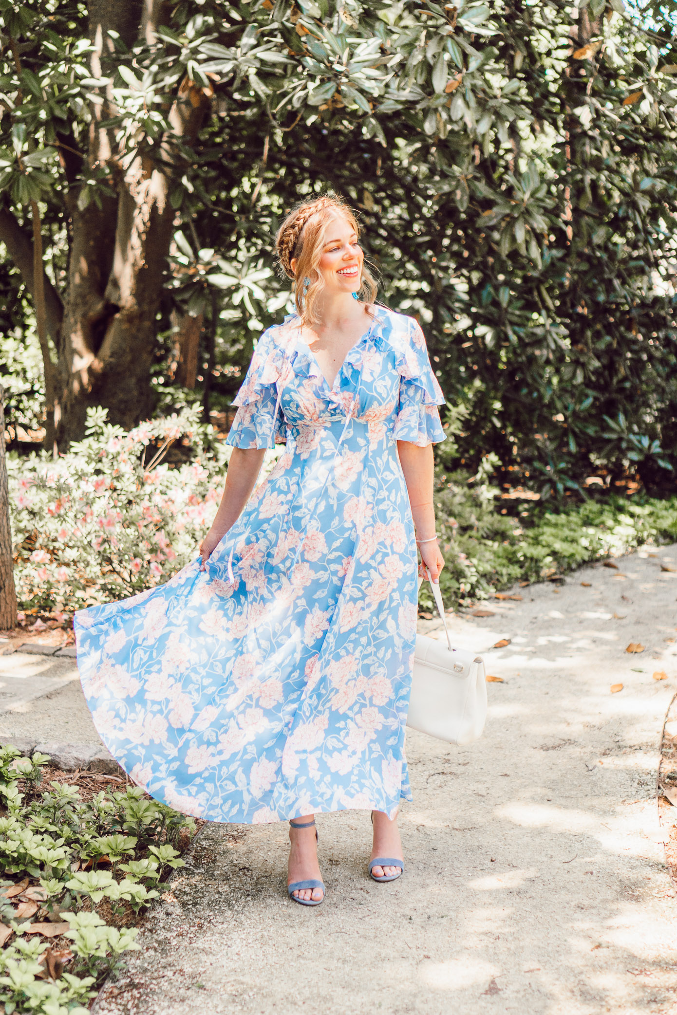 Gal Meets Glam Shelby Dress | Summer Wedding Guest Dress featured by popular Charlotte fashion blog, Louella Reese