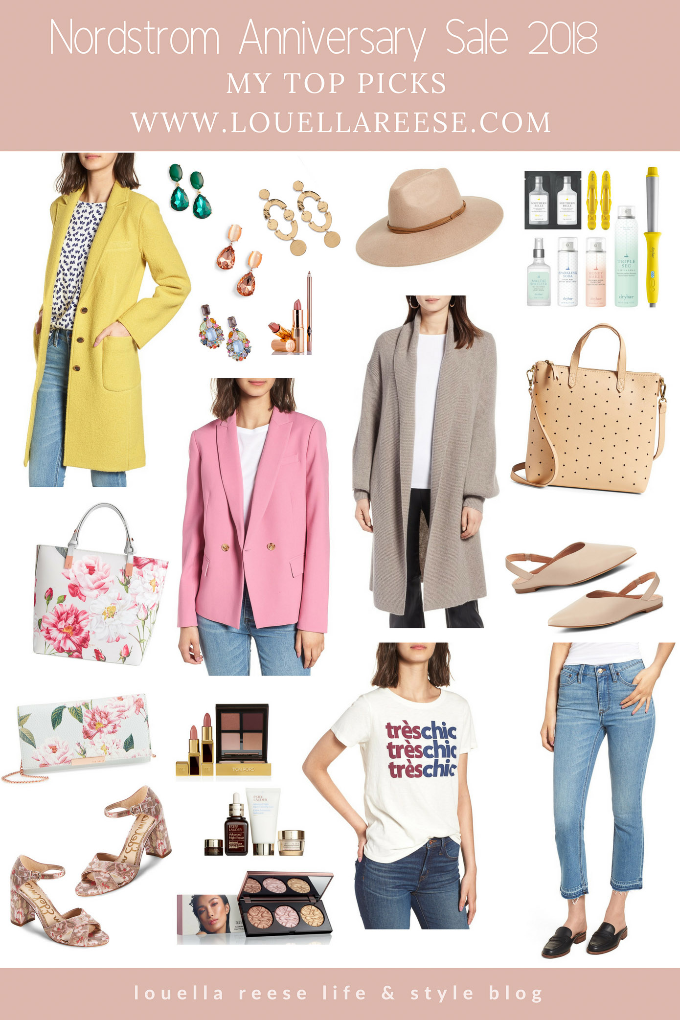 2018 Nordstrom Anniversary Sale Top Picks featured on Louella Reese Life & Style Blog