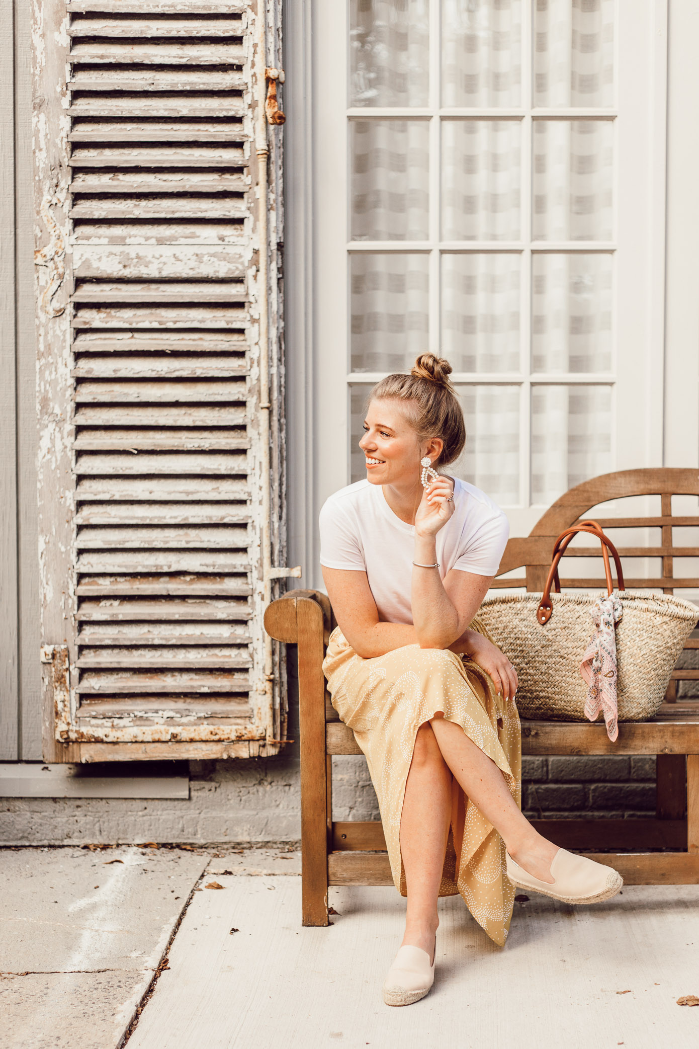 Laura Leigh of Louella Reese shares her favorite summer purchases of summer 2018 including must have Espadrille Smoking Loafers from Soludos