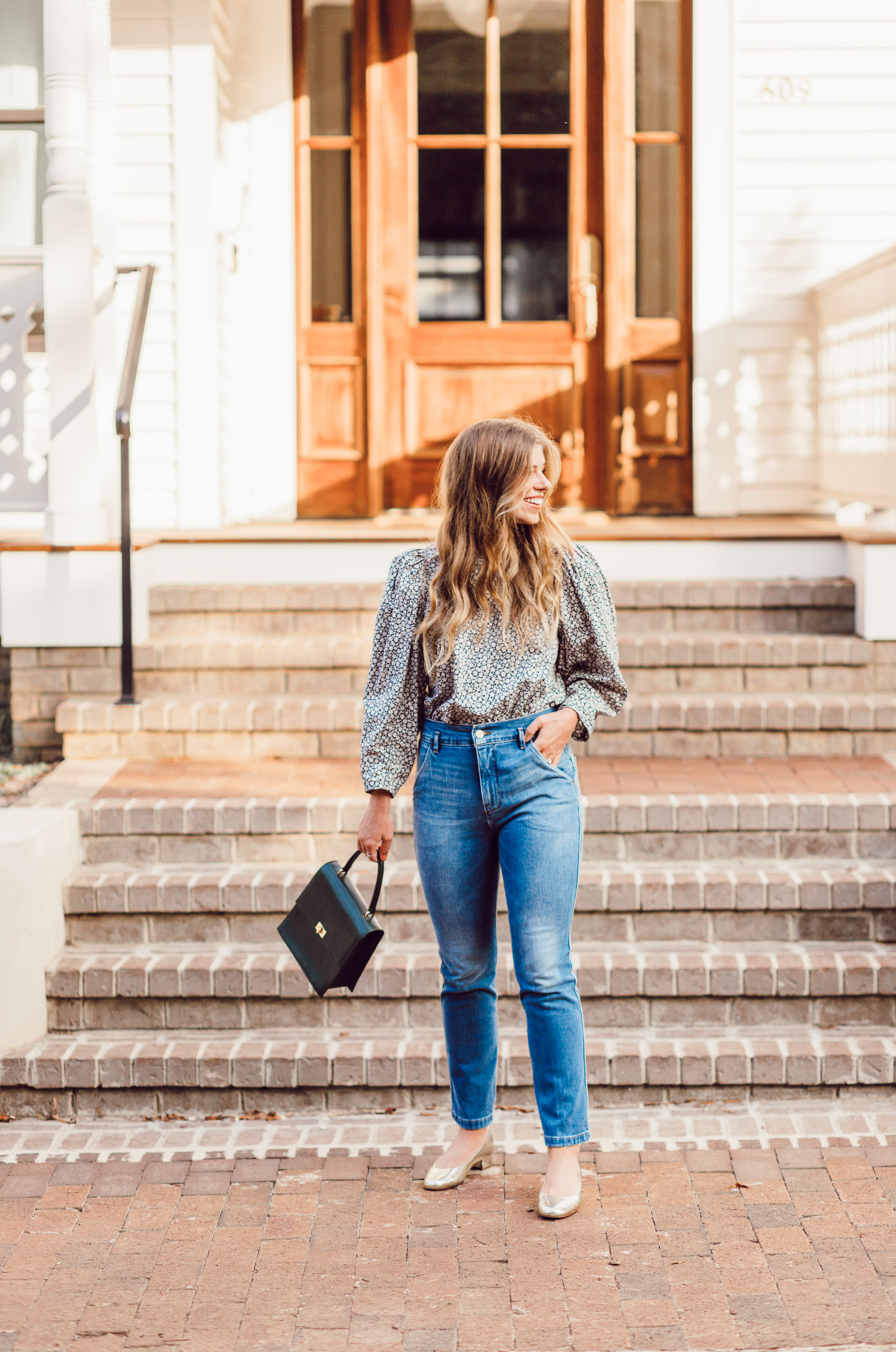 How to Style Statement Sleeves for Fall - Fall Statement Sleeve Tops featured by popular Charlotte style blogger Laura Leigh of Louella Reese