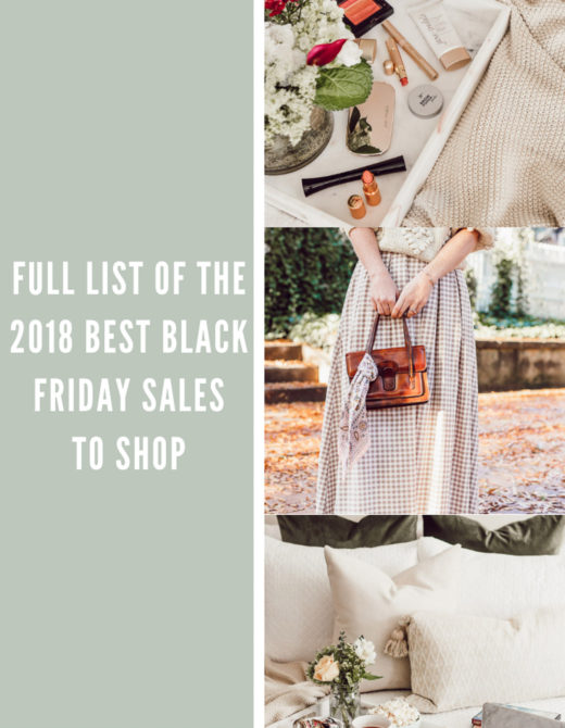 BEST 2018 Black Friday Sales featured on Louella Reese Life & Style Blog | Black Friday Sales to Shop NOW