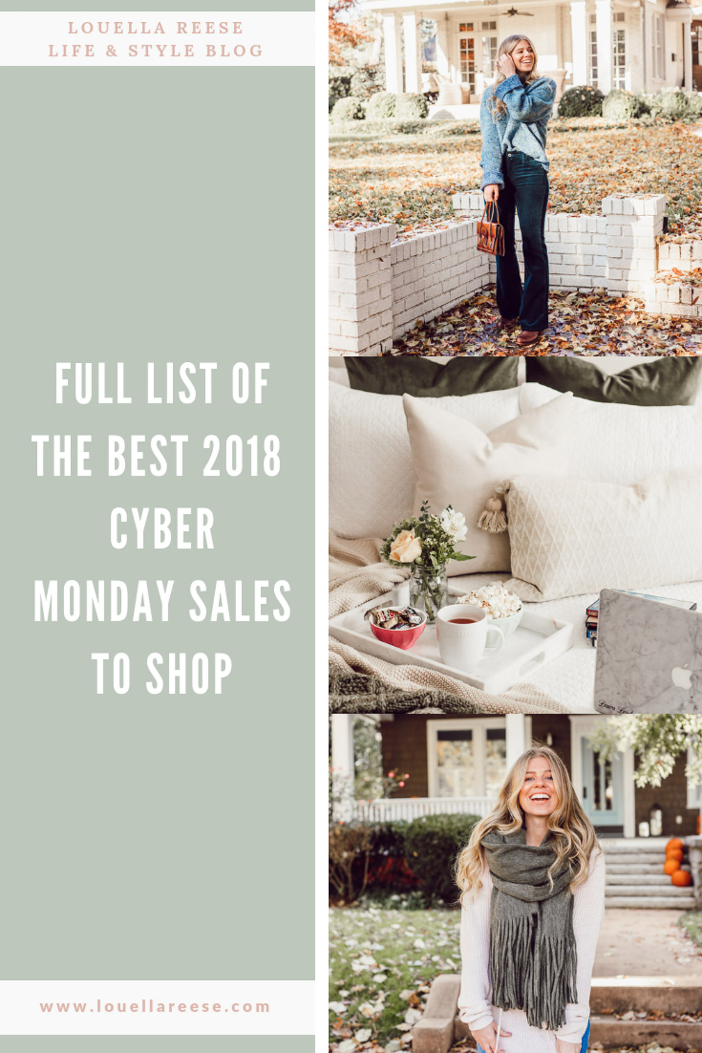 BEST 2018 Cyber Monday Sales featured on Louella Reese Life & Style Blog | Cyber Monday Sales to Shop NOW