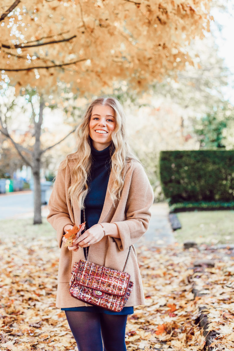 The Best Way to Layer a Sweater Dress