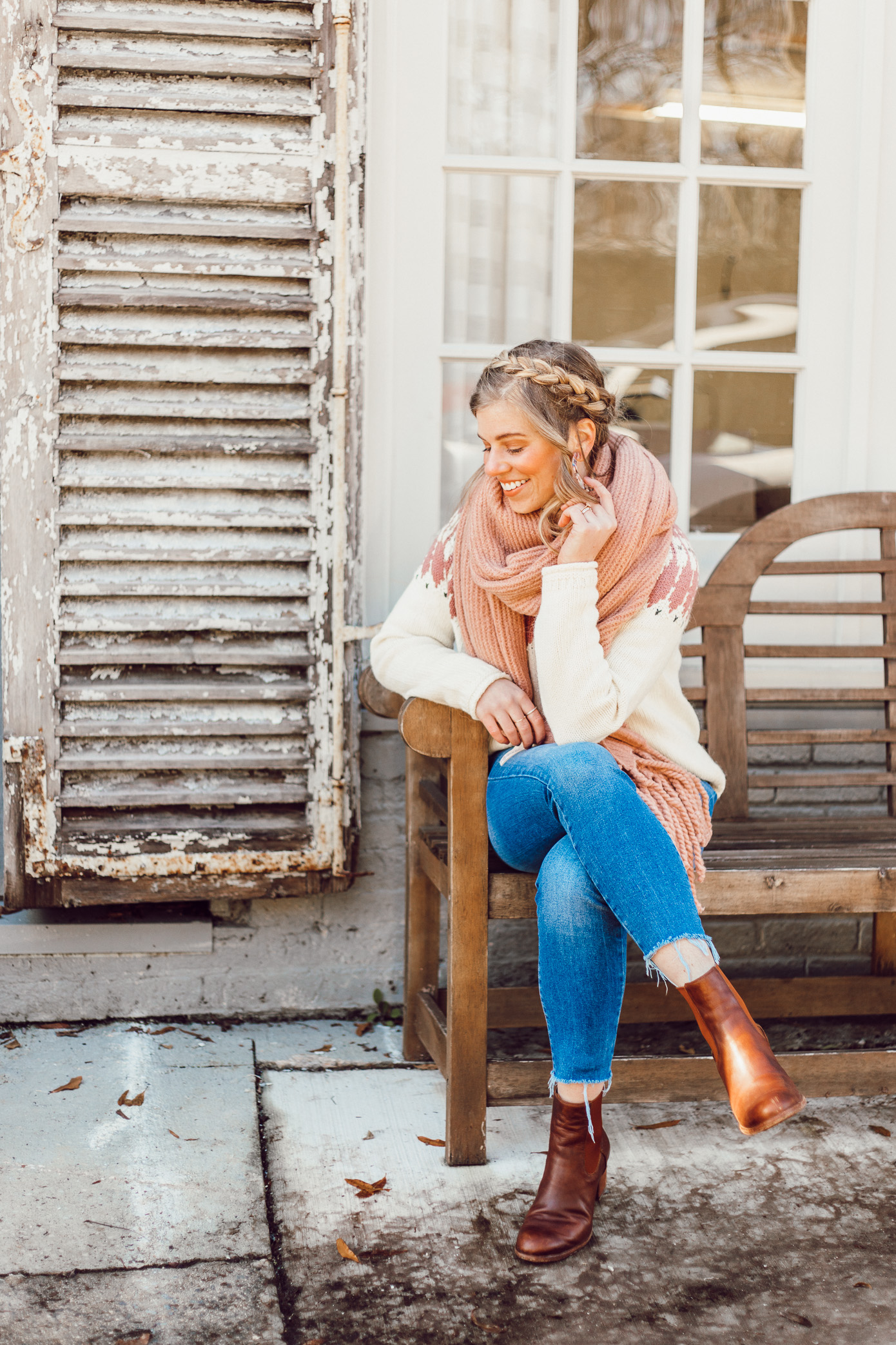 Madewell Keaton Fair Isle Sweater | 10 Things I Want to Make Happen In 2019, 2019 Goals | Louella Reese