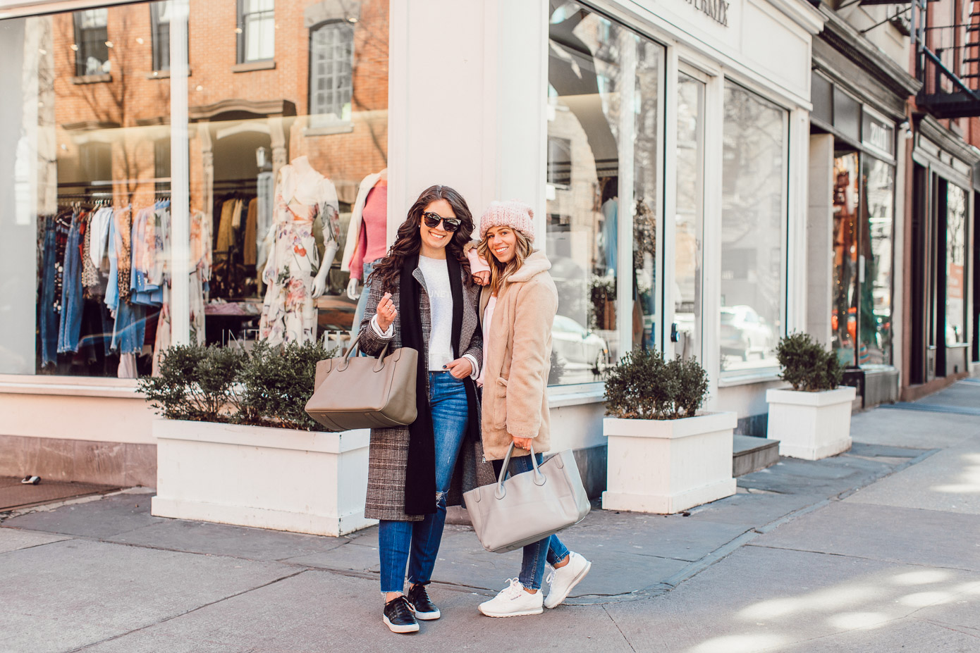 Best Friend Sweatshirts, Brunette the Label Sweatshirts | How to Coordinate with Your Best Friend featured on Louella Reese