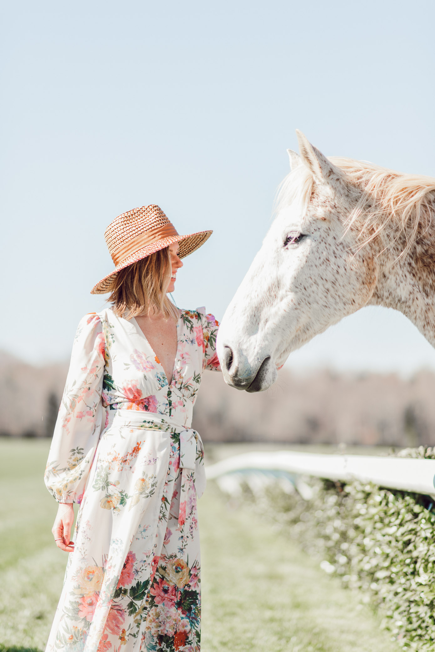 Horse racing dresses and hats on sale