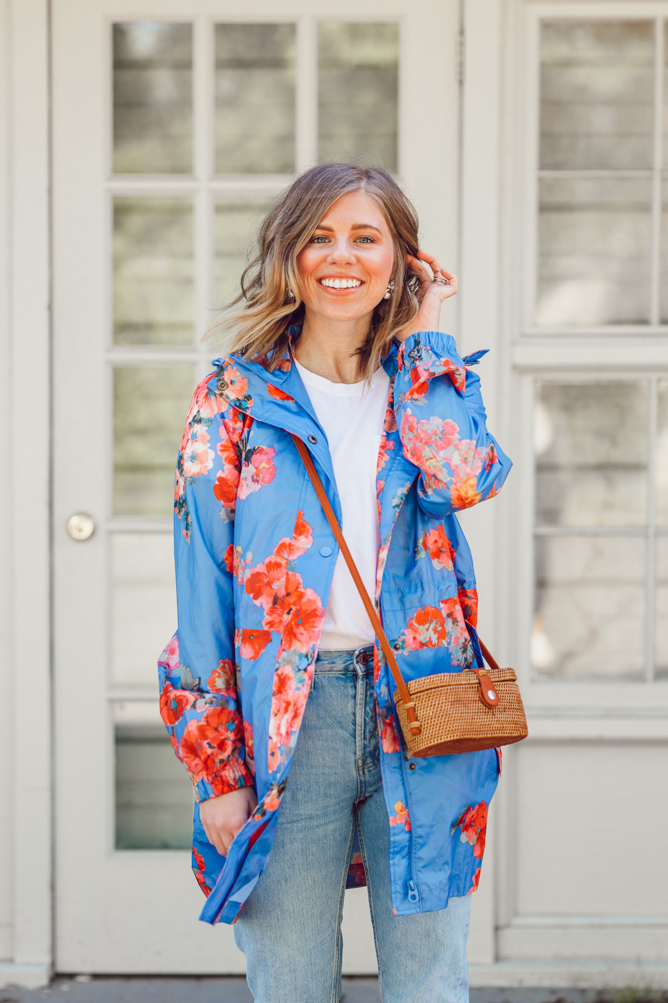 The Cutest Rain Jacket for Spring Showers | ft. Joules, Everlane | Louella Reese