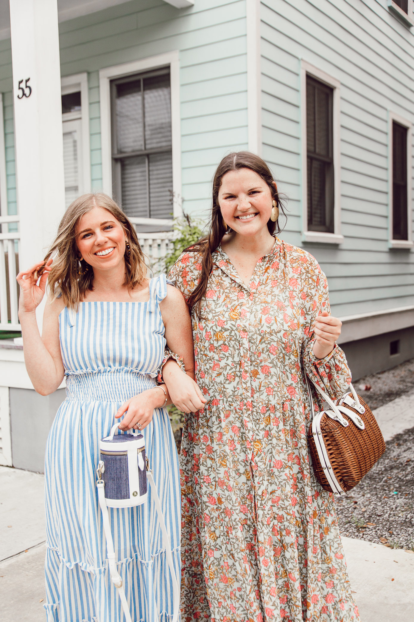 Stylish, versatile, and oh-so-comfortable, these maxi dresses are the definition of a warm-weather staple | Ft. English Factory, H&M, Soludos, Paravel | Louella Reese
