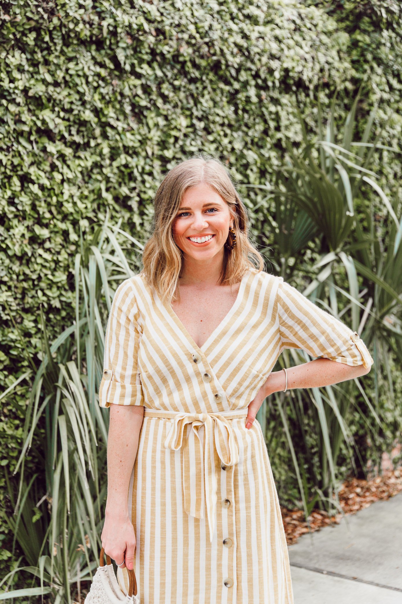 Spring Trends: the cutest yellow striped midi dress for every body type | Louella Reese