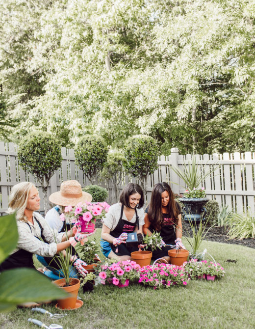 How to Host a Garden Potting Party | Louella Reese