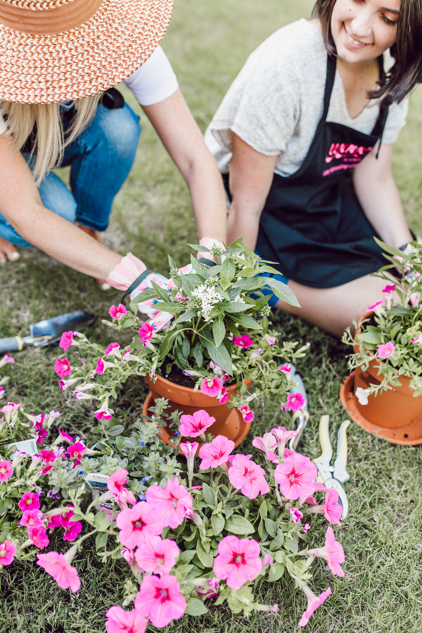 How to Host a Garden Potting Party | Louella Reese