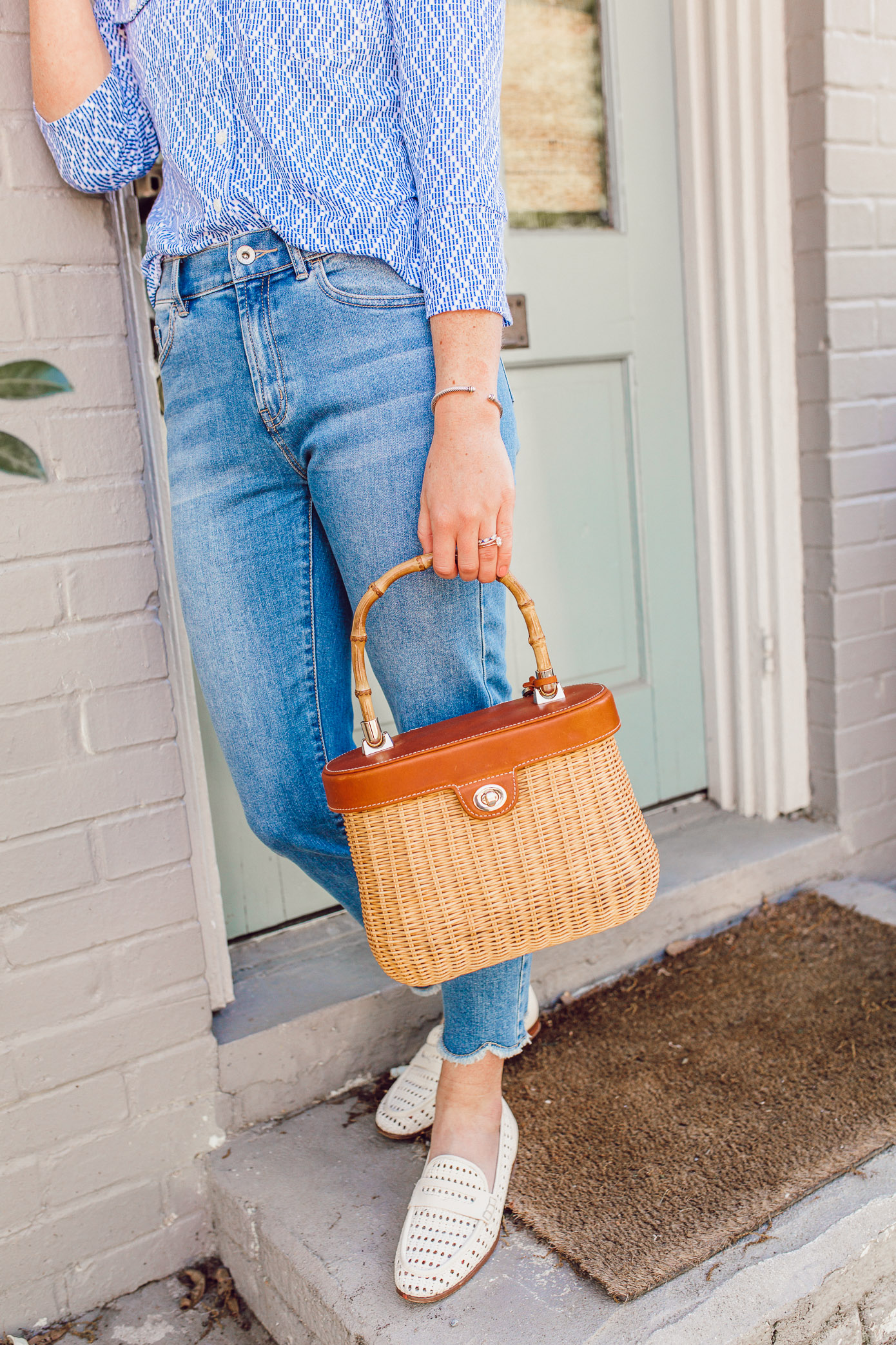 Scalloped Hem Jeans | Jeans for Spring 2019 | Louella Reese